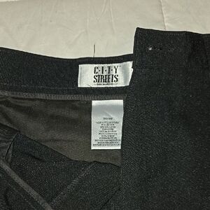 City Streets Black Pants